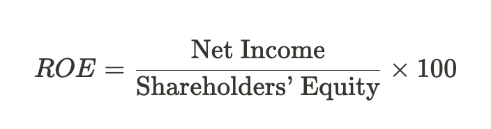 Return on Equity (ROE) Return on Equity (ROE)