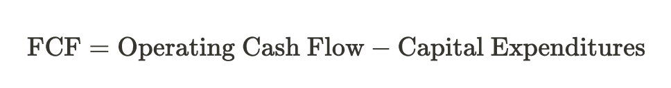 Free Cash Flow (FCF) Free Cash Flow (FCF)